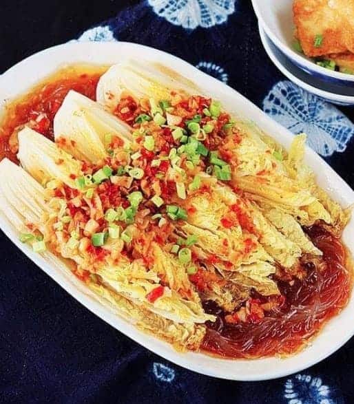 Baby Cabbage With Garlic Sauce Recipe