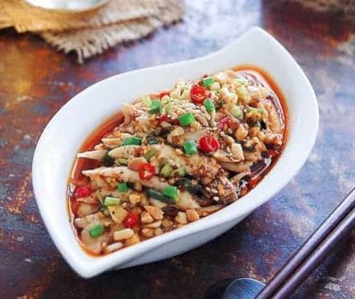 Szechwan Steamed Chicken with Chili Recipe