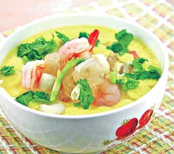 Chinese Seafood Flavor Steamed Egg Custard Recipe
