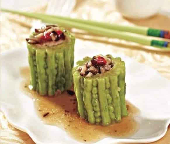 Chinese Steam Bitter melon with Pork Recipe