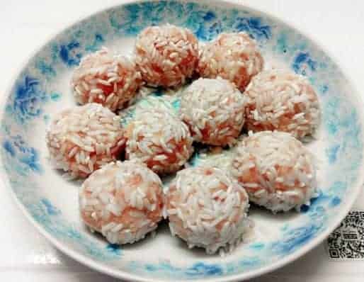 Chinese Steam Pork Meatball Recipe