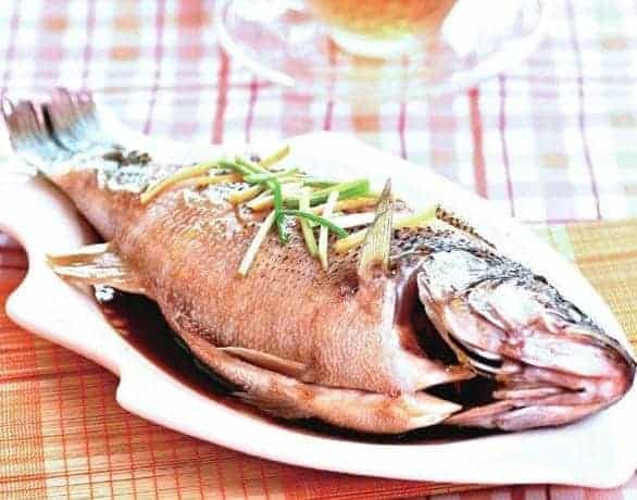 Chinese Steamed Bass Fish Recipe