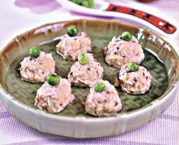 Steam Shiitake Mushroom and chicken Roll Recipe