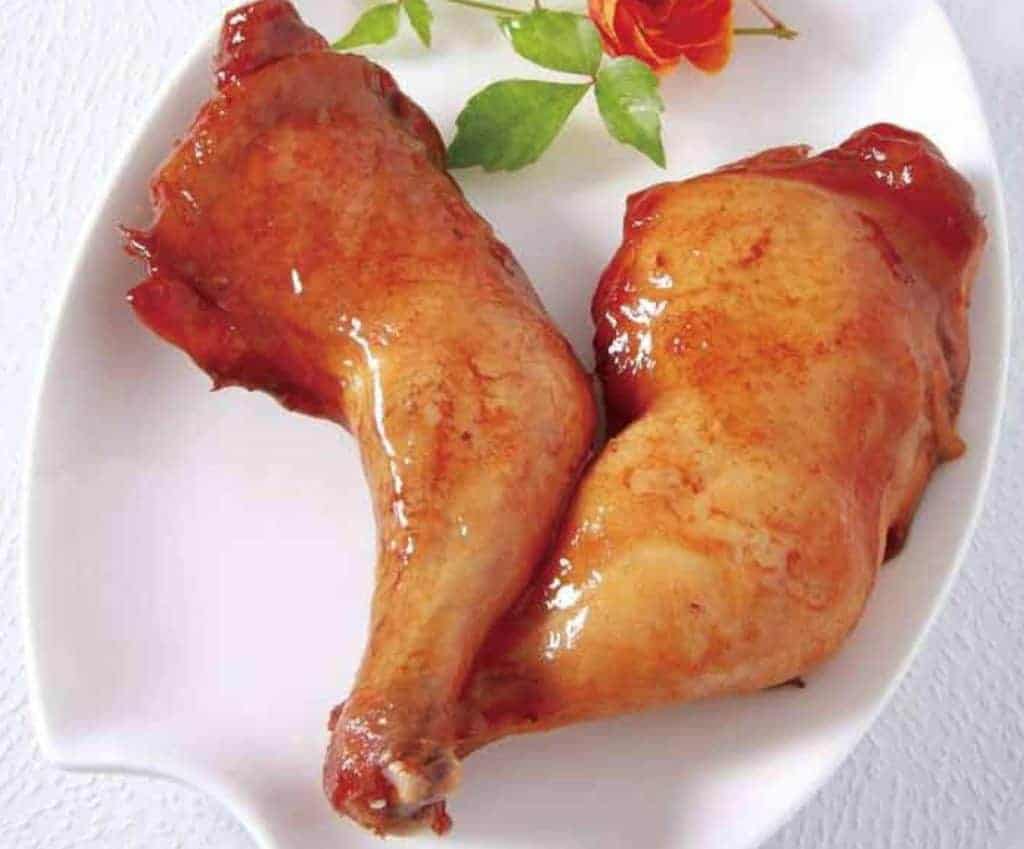 Chinese Roast Chicken Leg with Honey Sauce Recipe