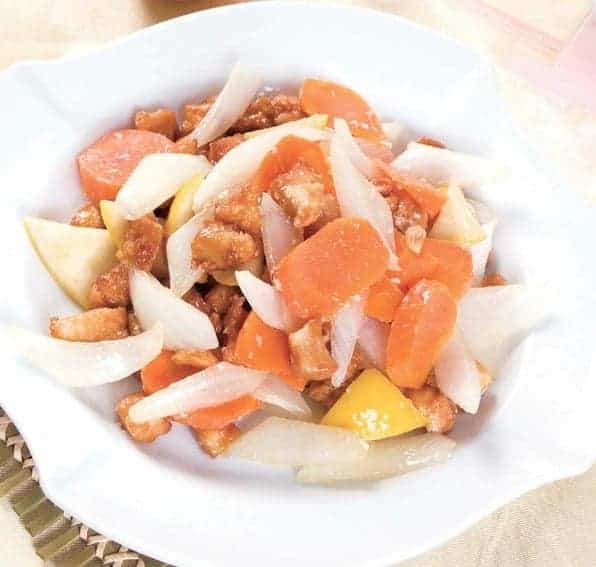 Lemon Flavor Diced Chicken Recipe