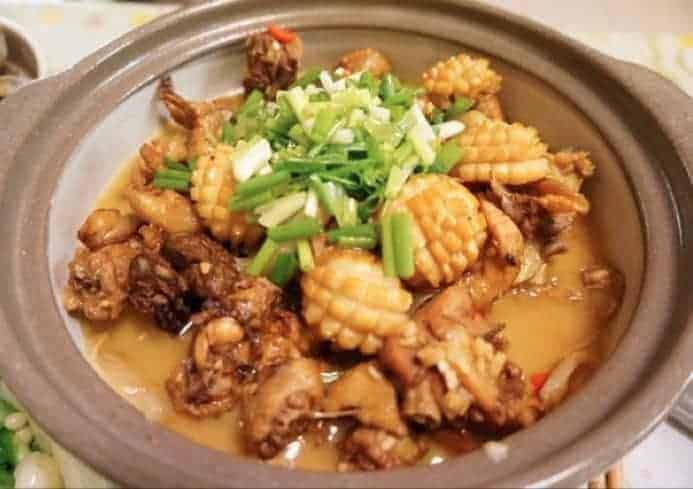 Chinese Abalone Flavor Chicken Pot
