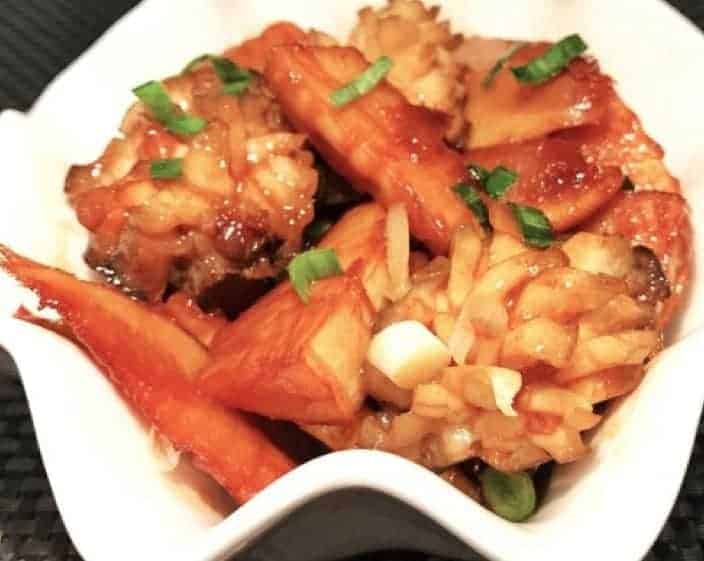 Braised Abalone With Winter Bamboo Shoots Recipe