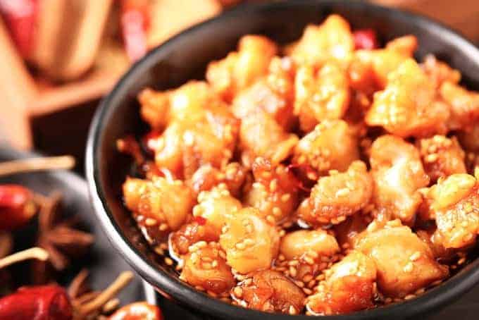 Kung Pao Stir frying Chicken Gristle