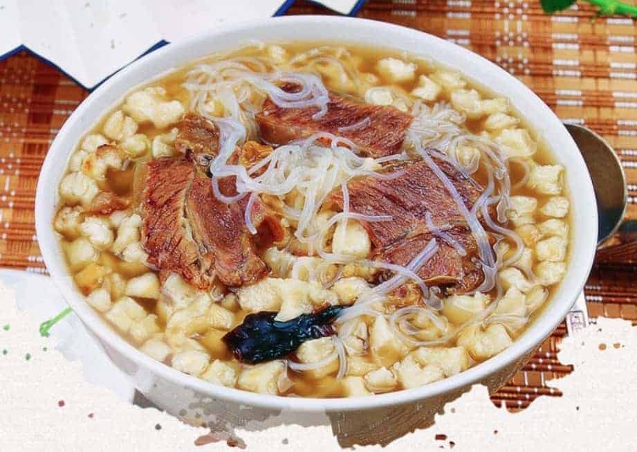 Pita Bread With Mutton Soup Recipe