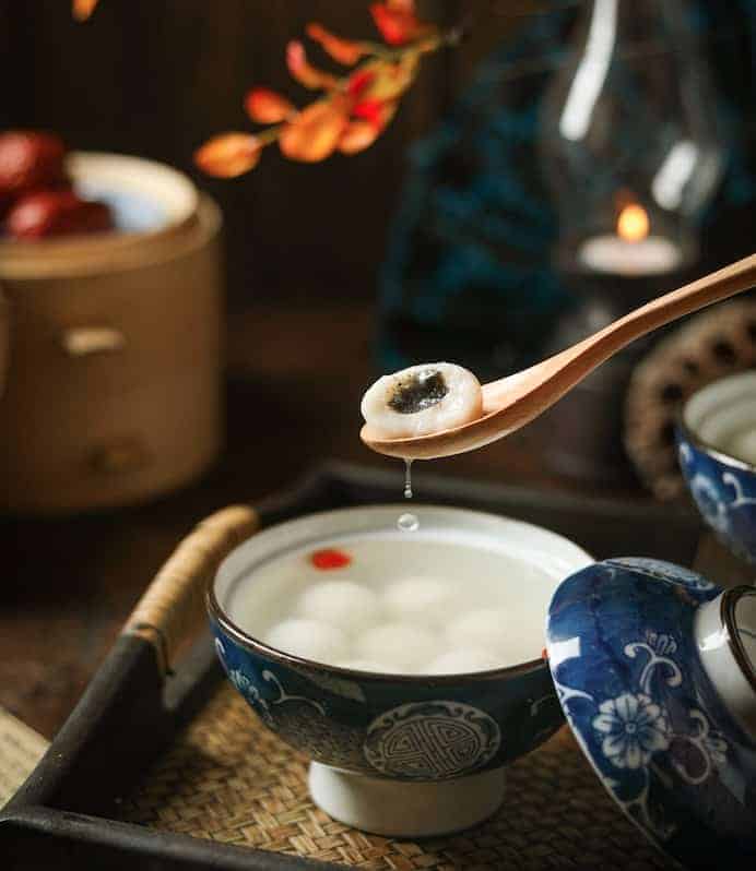 Black Sesame Sweet Dumplings Recipe