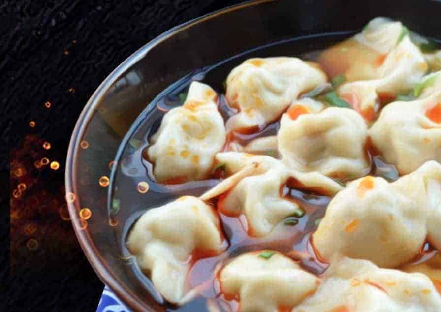 Mutton Dumpling with Sour Soup Recipe