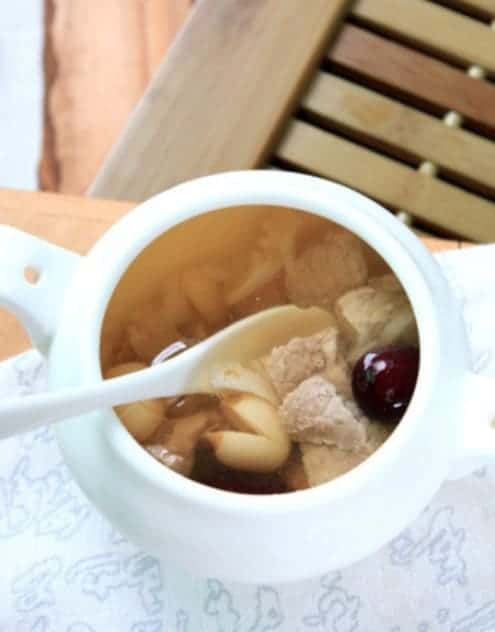 Lotus Seed and Lily Lean Pork Soup Recipe