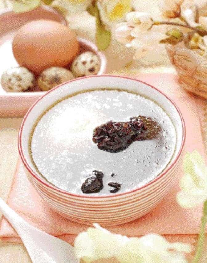 Polygonum Multiflorum Black Rice Egg Soup Recipe