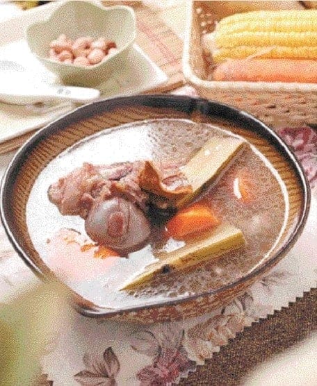 Bamboo Cane and Carrot Pork Rib Soup Recipe