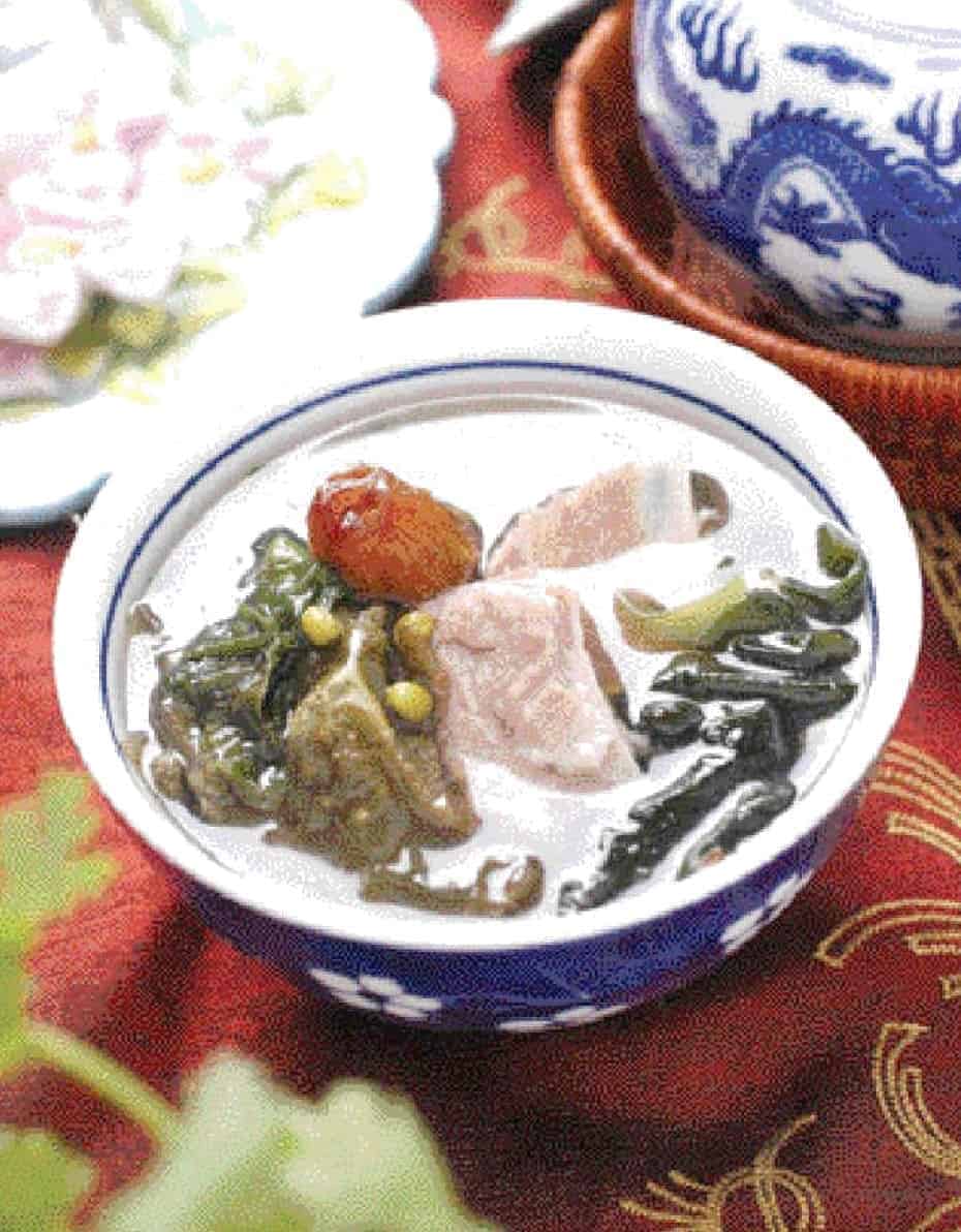Kelp and Green Beans Pork Ribs Soup Recipe