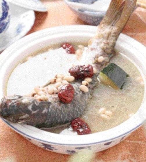 Watermelon Peel Cow Gram Carp Fish Soup Recipe