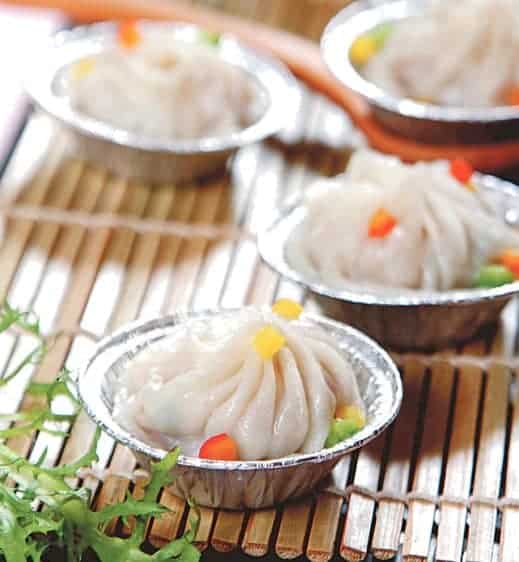 Colourful Steamed Pork Buns Recipe
