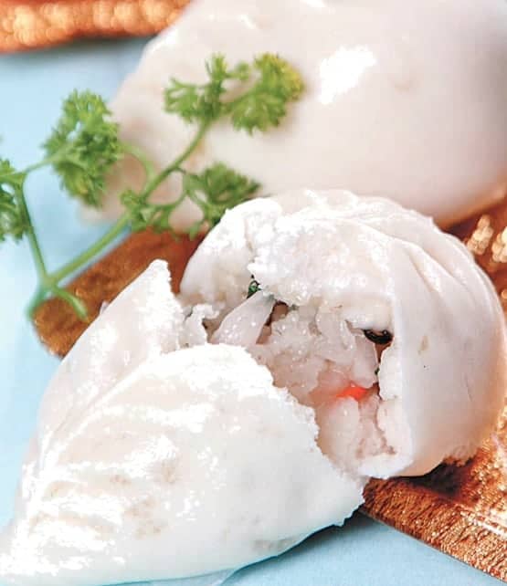 White Radish and Cabbage Buns Recipe