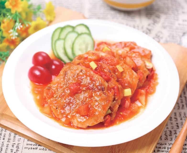 Tomato Juice Pork Chop