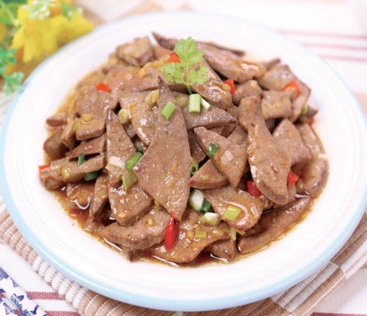 Chinese Fried Pork Liver 1