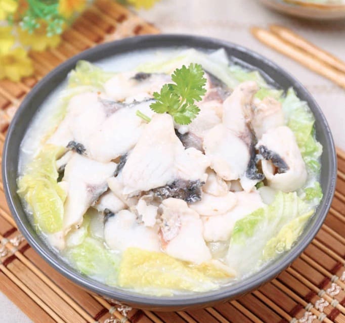 Stewed Grass Carp with Chinese Cabbage – YuBaiShao