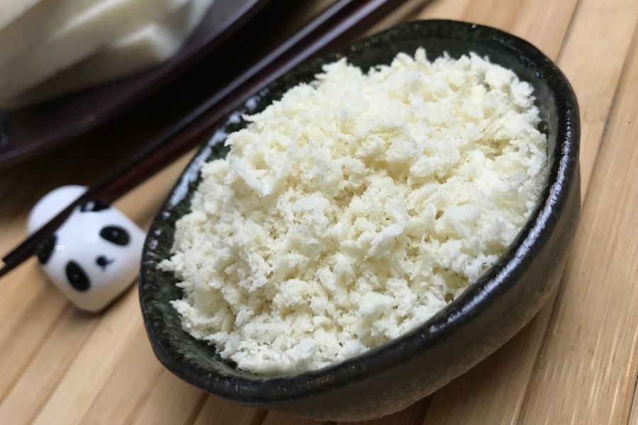 panko with rice